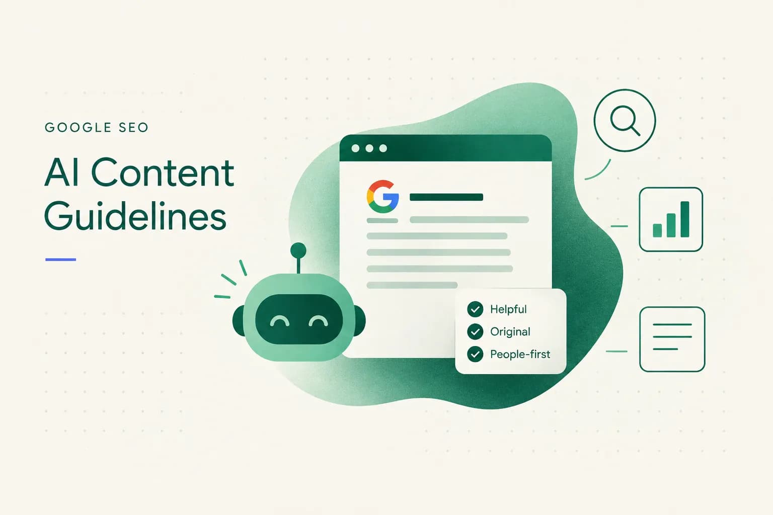 Google's AI Content Rules for SEO in 2026